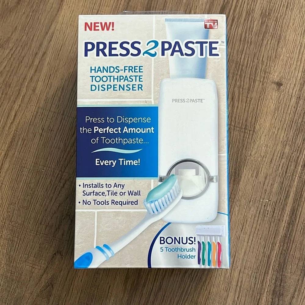 As Seen On TV - Toothpaste Dispenser Bath Accessory